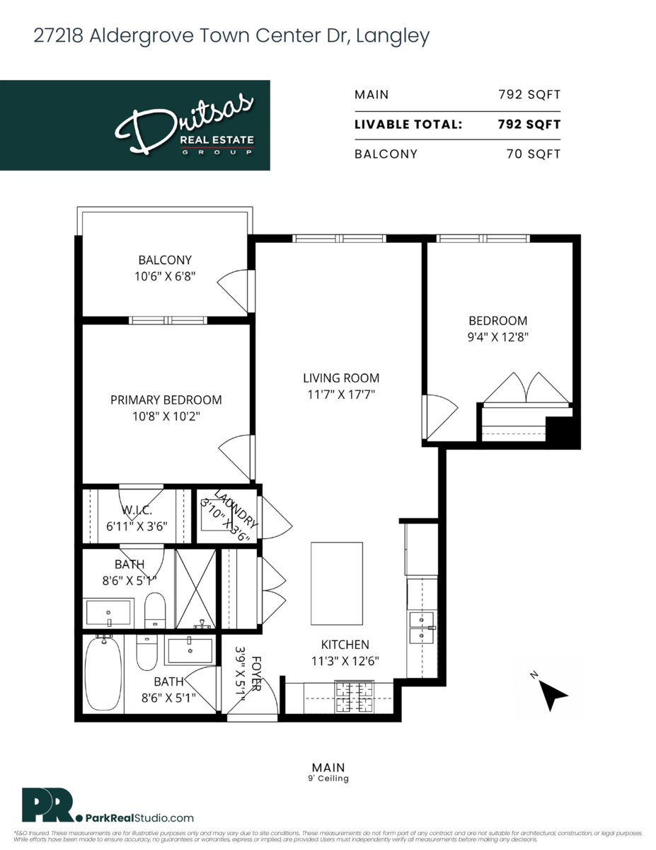 Hallway Photo of 505 27218 Aldergrove Town Centre Drive, Langley, BC