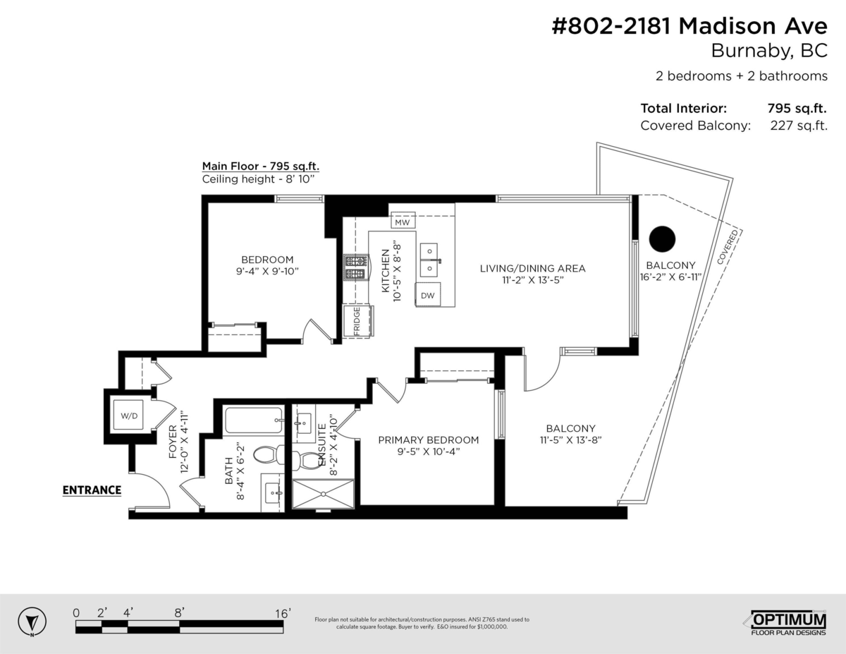 Office / Den Photo of 802 2181 Madison Avenue, Burnaby, BC