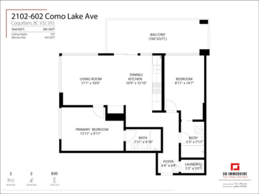 Community Amenities Photo (Clubhouse) of 2102 602 Como Lake Avenue, Coquitlam, BC