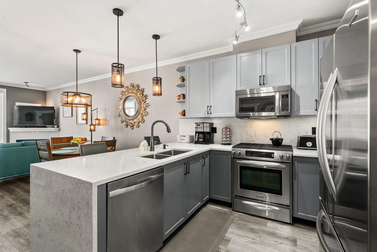 Kitchen Island Photo of 315 4600 Westwater Drive, Richmond, BC
