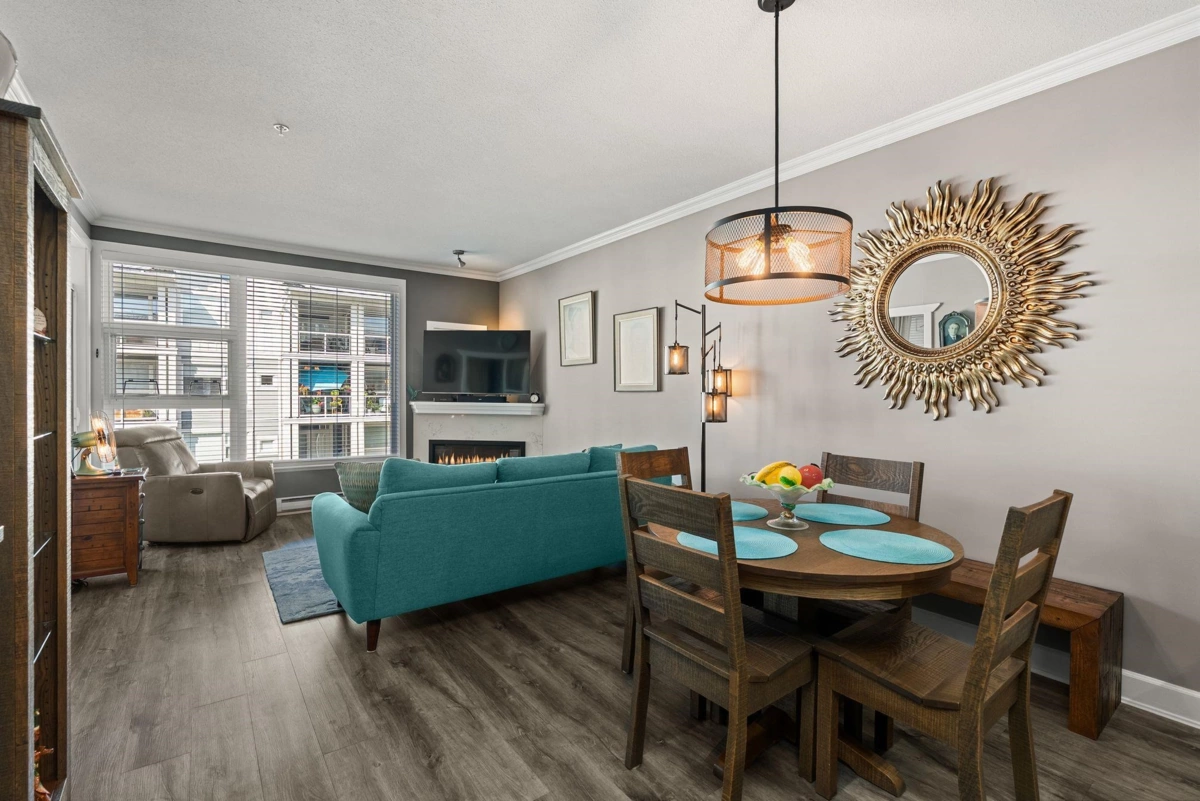 Living Room Photo of 315 4600 Westwater Drive, Richmond, BC