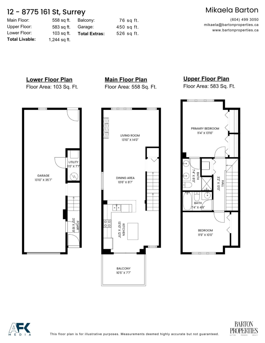 Staircase Photo of 12 8775 161 Street, Surrey, BC