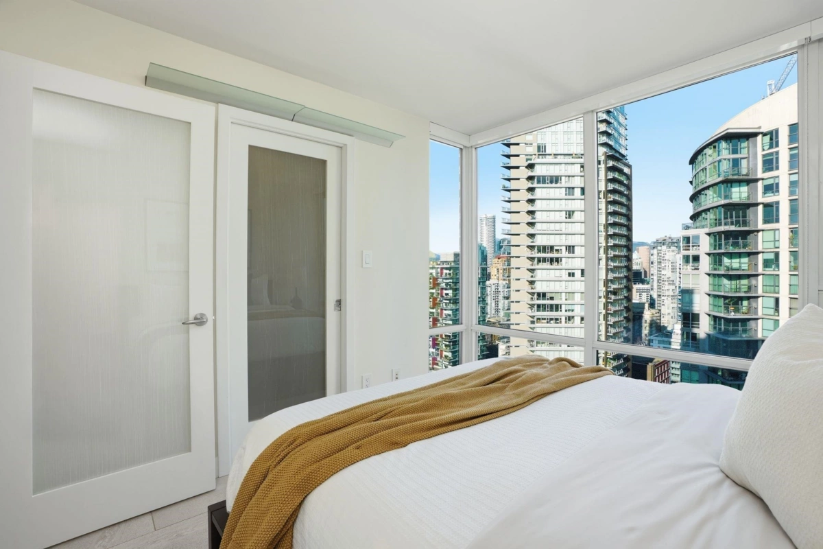 Outdoor Deck Photo of 3206 1495 Richards Street, Vancouver, BC