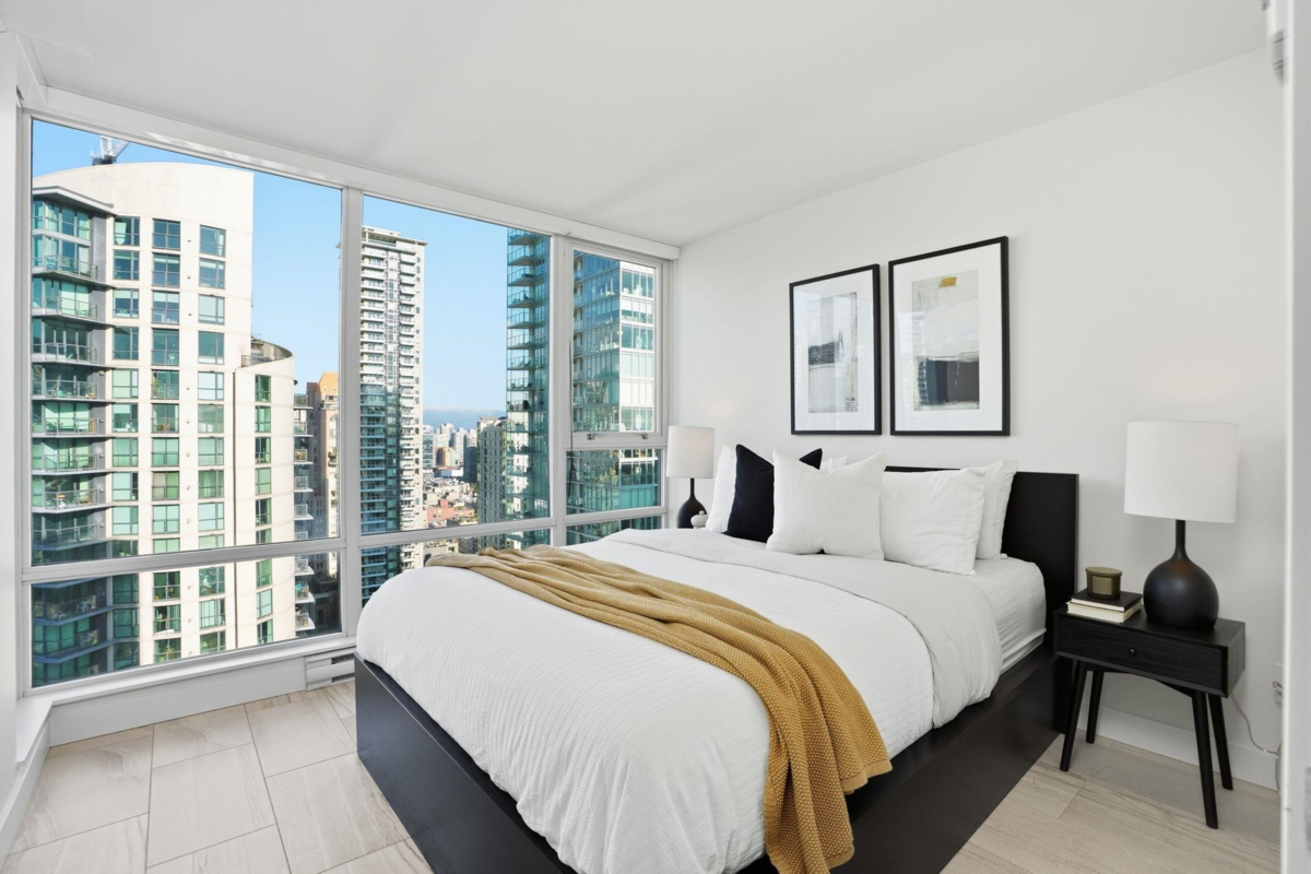 Outdoor Patio Photo of 3206 1495 Richards Street, Vancouver, BC