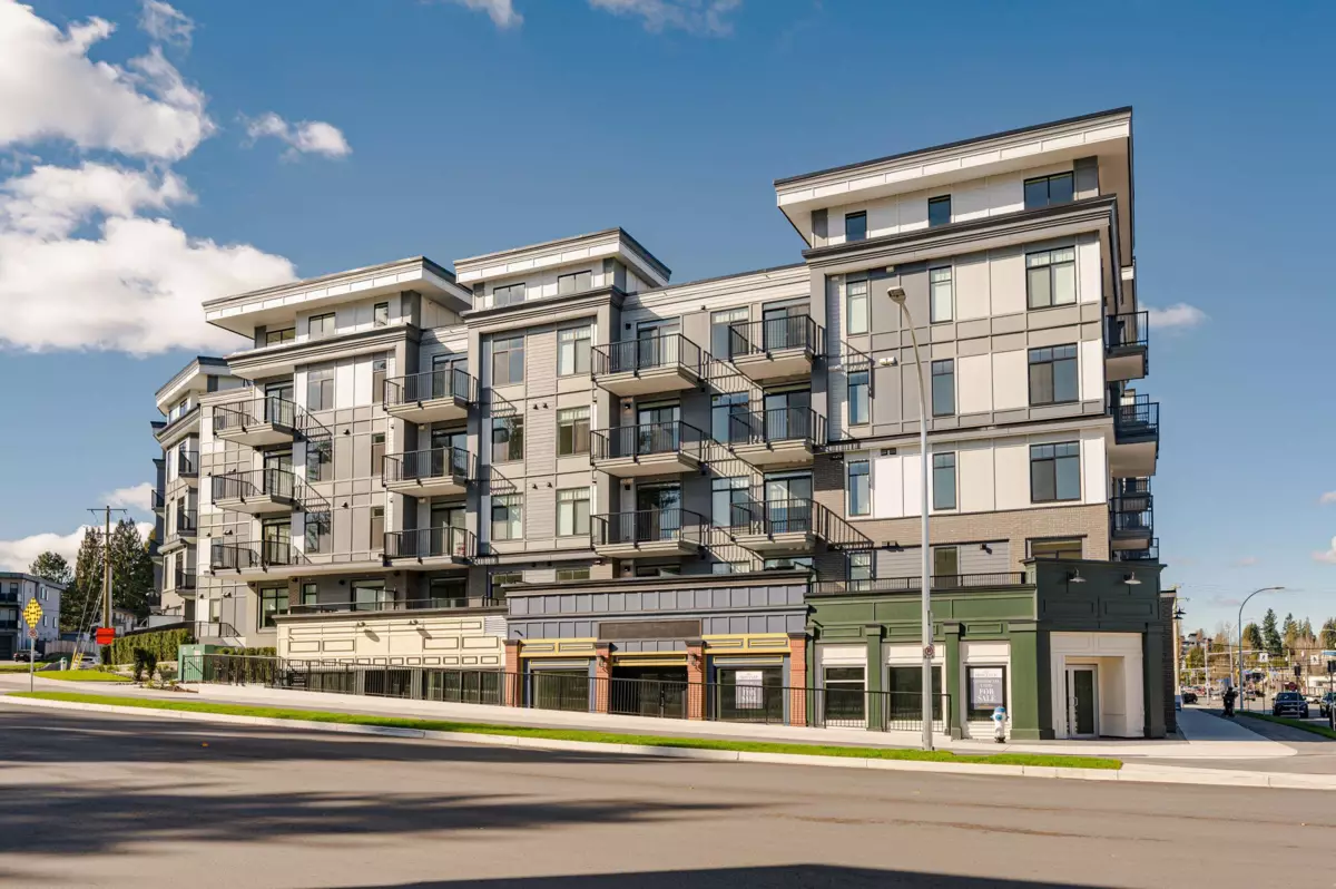 Exterior Rear Photo of 306 33820 South Fraser Way, Abbotsford, BC