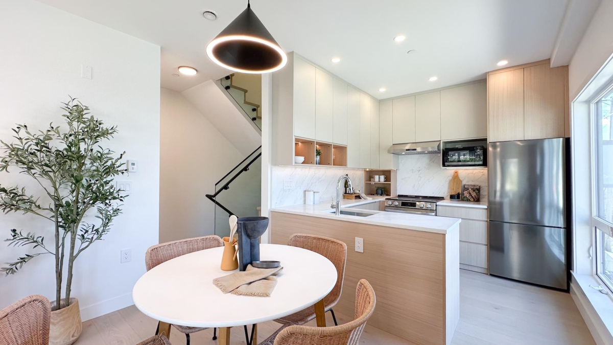 Bedroom 2 Photo of 1 3800 Pender Street, Burnaby, BC