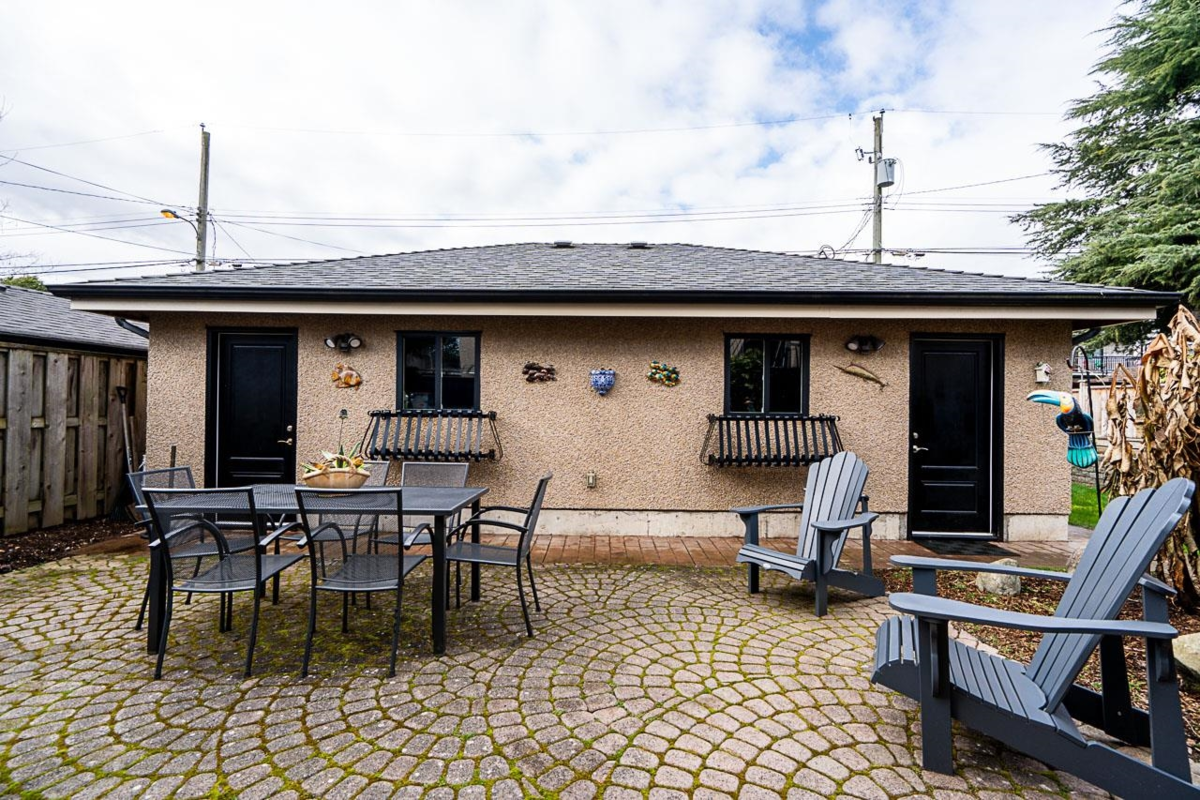 Aerial View of 6907 Tyne Street, Vancouver, BC