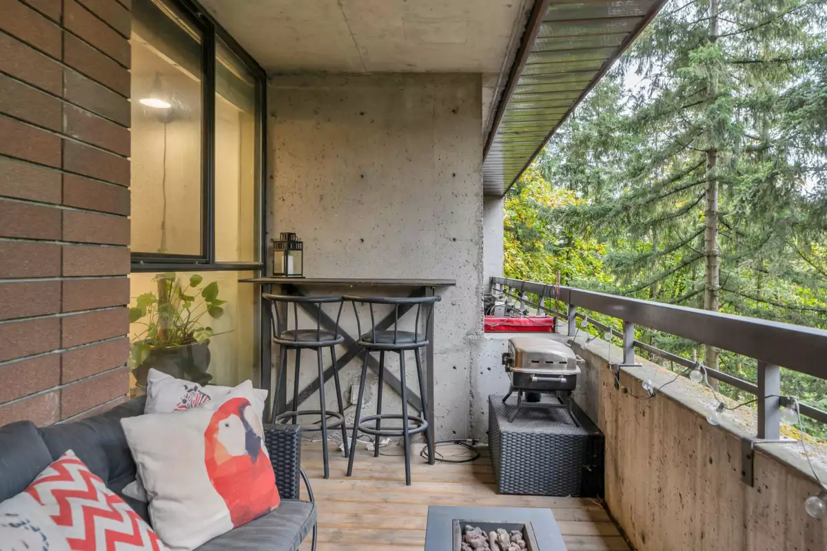Garage Interior Photo of 501 3771 Bartlett Court, Burnaby, BC