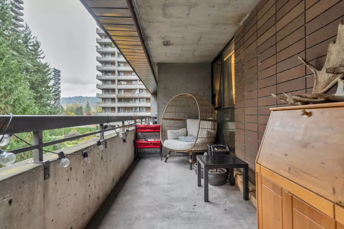 Outdoor Deck Photo of 501 3771 Bartlett Court, Burnaby, BC