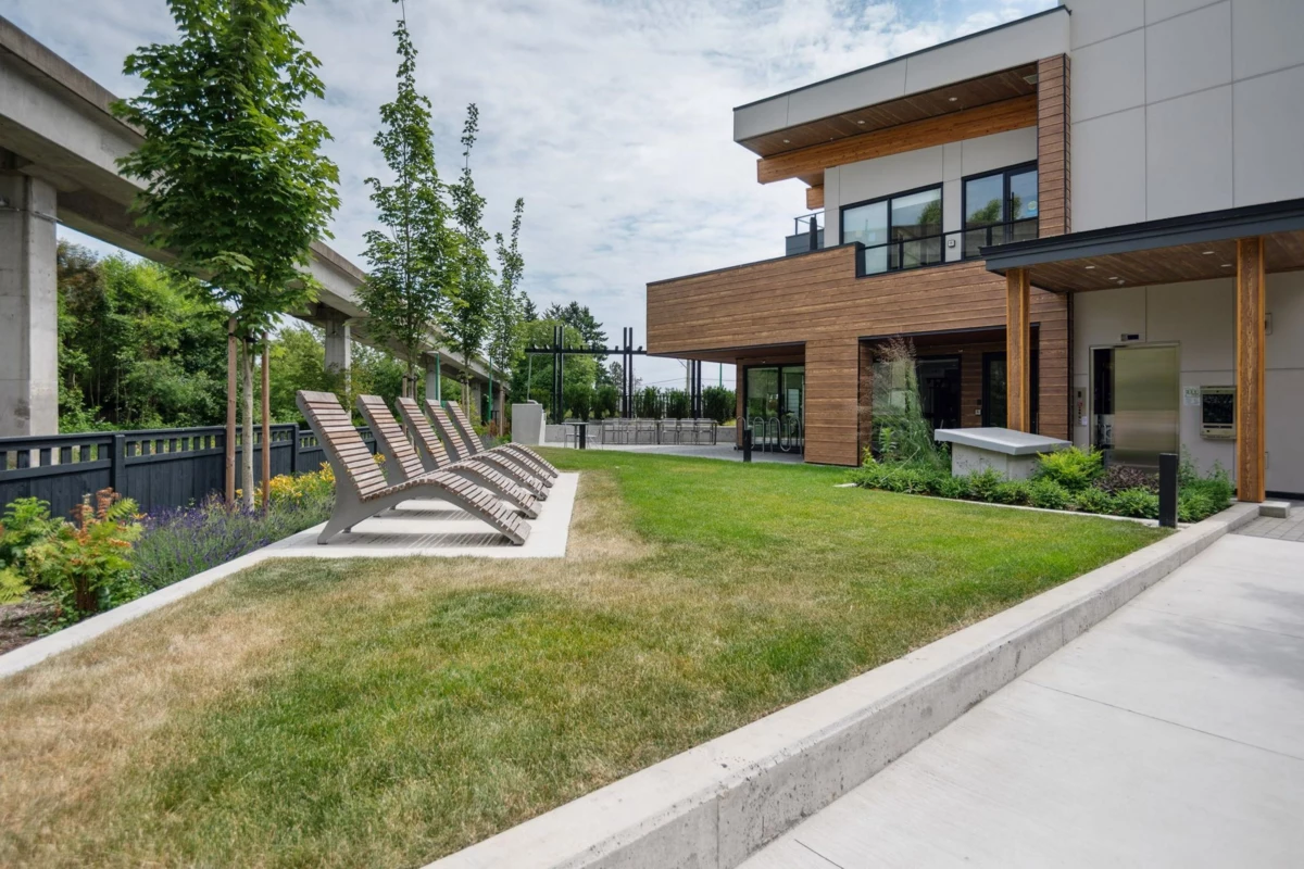 Outdoor Deck Photo of 206 6085 Irmin Street, Burnaby, BC