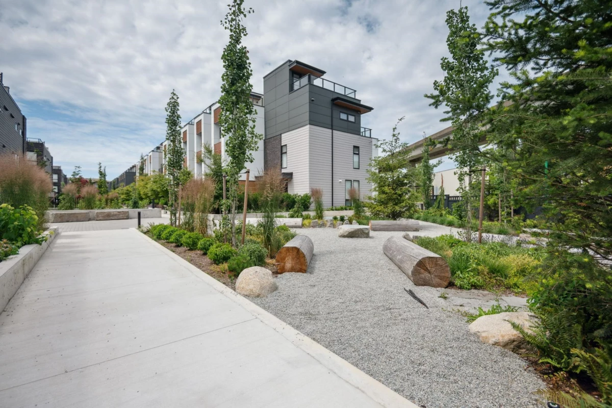 Outdoor Patio Photo of 206 6085 Irmin Street, Burnaby, BC