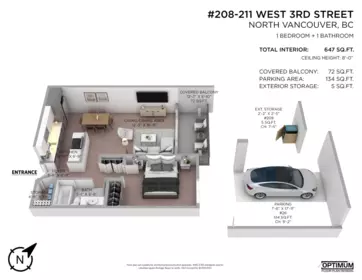 Hot Tub / Spa Photo of 208 211 W 3rd Street, North Vancouver, BC