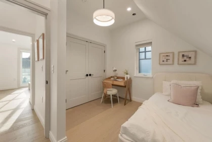 Aerial View of 2542 Grant Street, Vancouver, BC