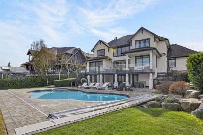 Aerial View of 20055 2 Avenue, Langley, BC