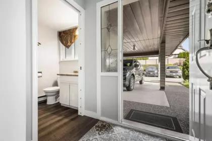 Garage Interior Photo of 8 34942 Mt Blanchard Drive, Abbotsford, BC