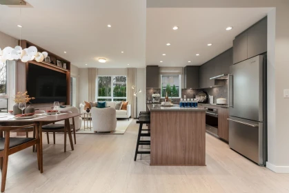 Kitchen Island Photo of 615 3128 Jago Way, Coquitlam, BC