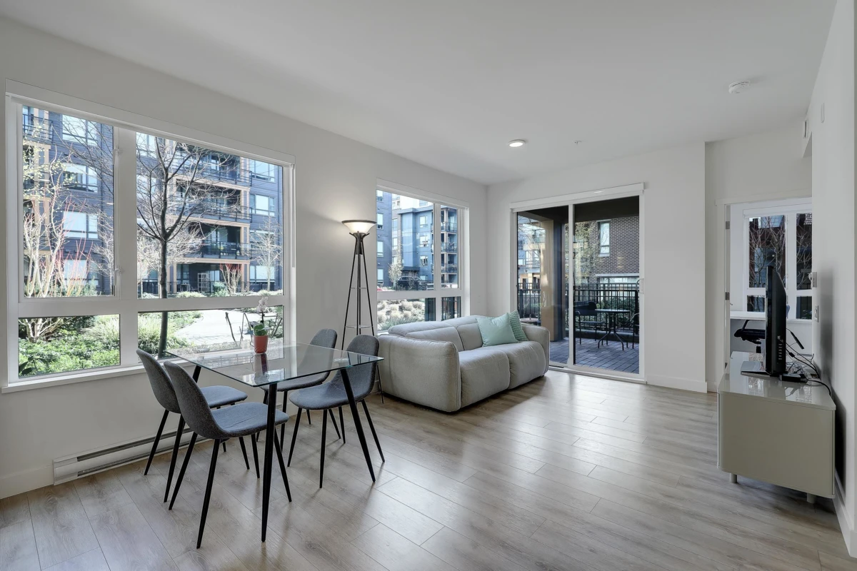 Living Room Photo of 105 741 Anskar Court, Coquitlam, BC