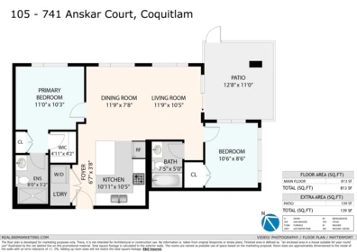 Playground / Recreational Area Near 105 741 Anskar Court, Coquitlam, BC