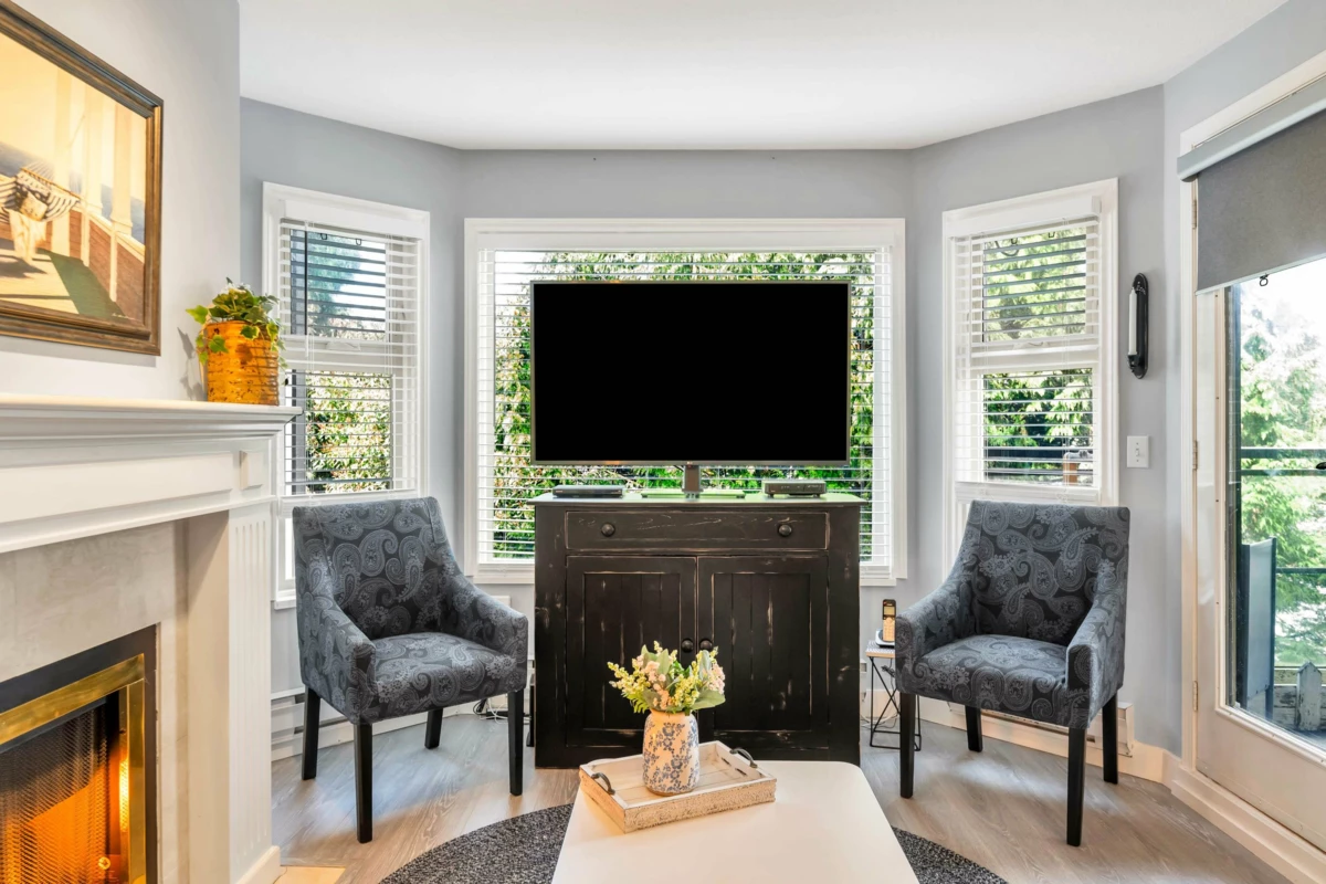 Living Room Photo of D205 4845 53 Street, Delta, BC