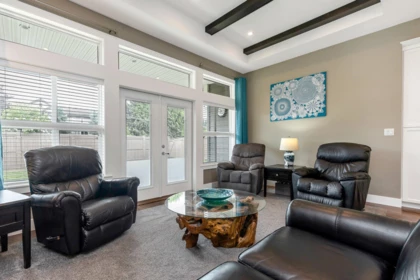 Basement Recreation Room Photo of 115 6540 Dogwood Drive, Chilliwack, BC