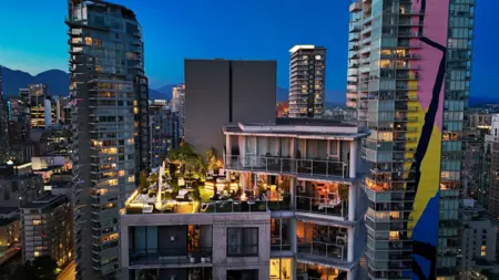 Backyard Photo of 3701 1495 Richards Street, Vancouver, BC
