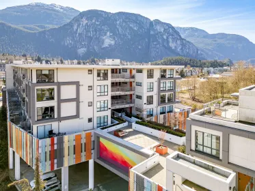Outdoor Patio Photo of 710 38362 Buckley Avenue, Squamish, BC