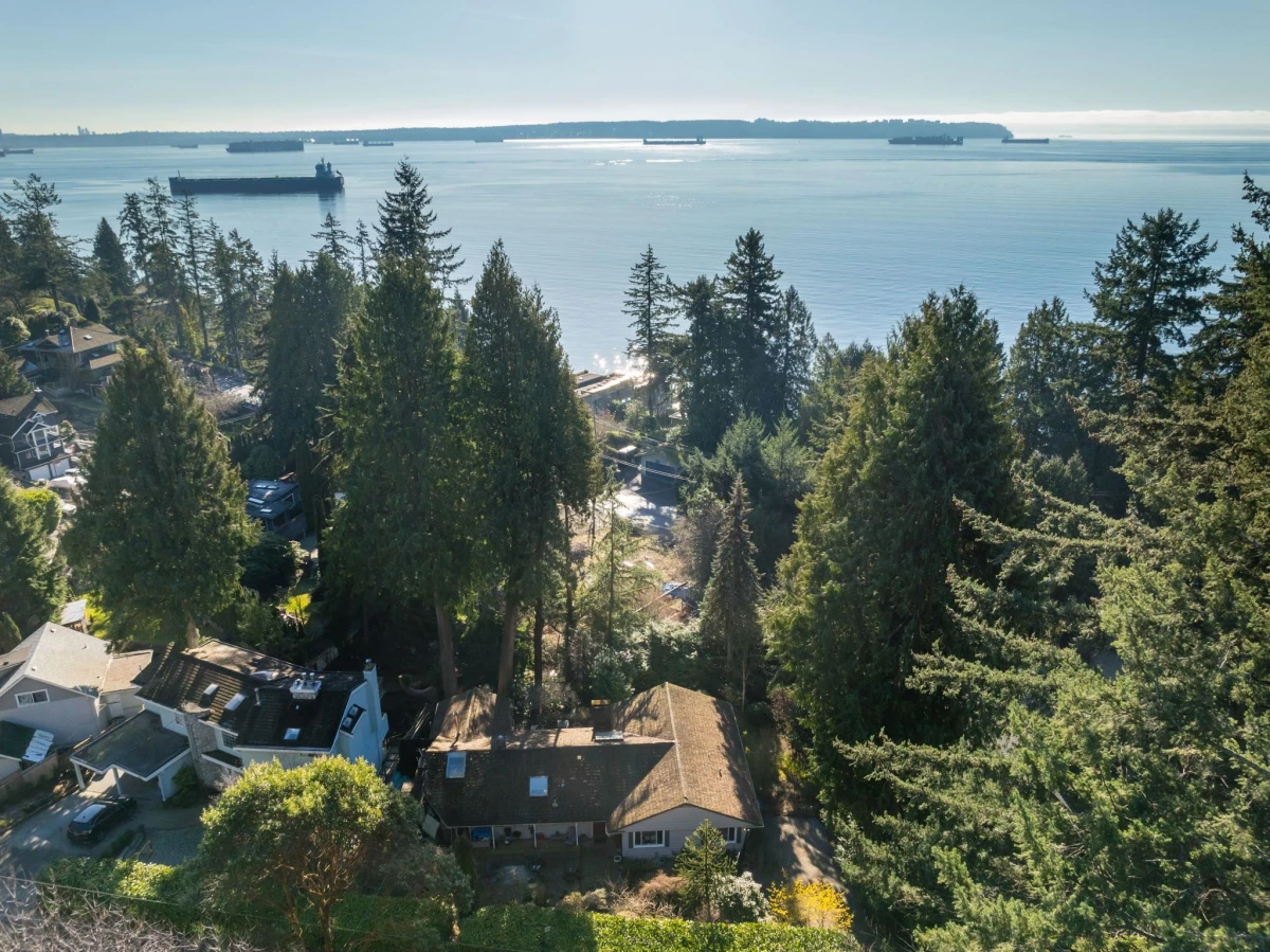 Exterior Rear Photo of 4028 Rose Crescent, West Vancouver, BC