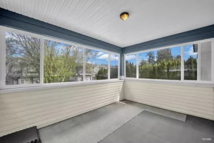 Aerial View of 5871 Rumble Street, Burnaby, BC