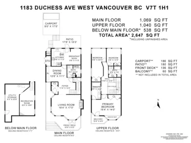 Playground / Recreational Area Near 1183 Duchess Avenue, West Vancouver, BC
