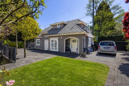 Aerial View of 738 W 54th Avenue, Vancouver, BC