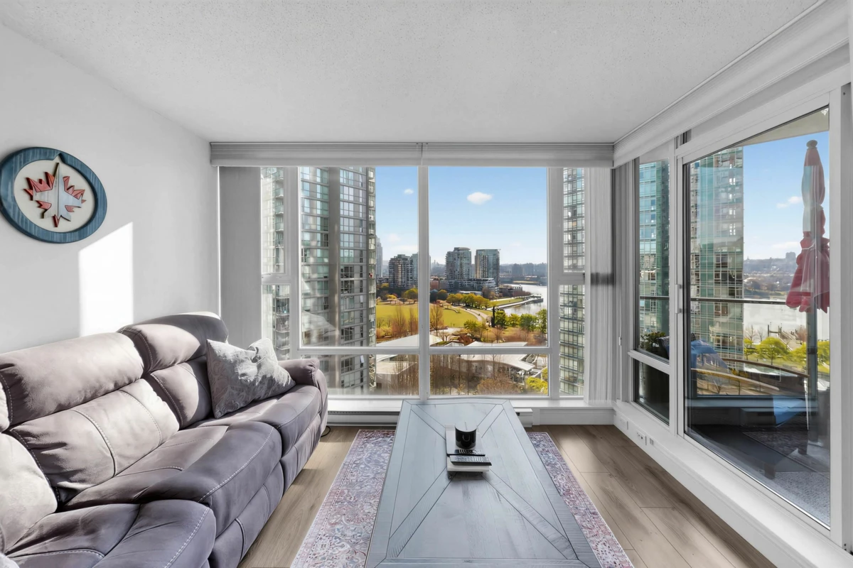 Living Room Photo of 1501 455 Beach Crescent, Vancouver, BC