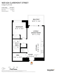 Playground / Recreational Area Near 1603 626 Claremont Street, Coquitlam, BC