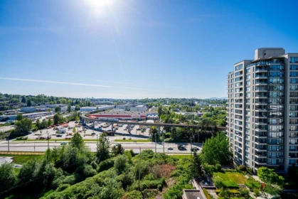 Aerial View of 1504 4178 Dawson Street, Burnaby, BC