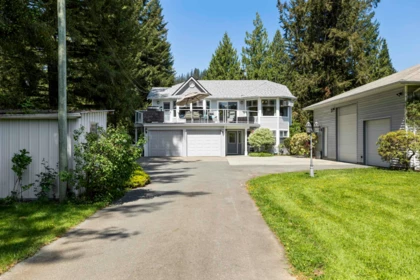 Aerial View of 32971 Dewdney Trunk Road, Mission, BC