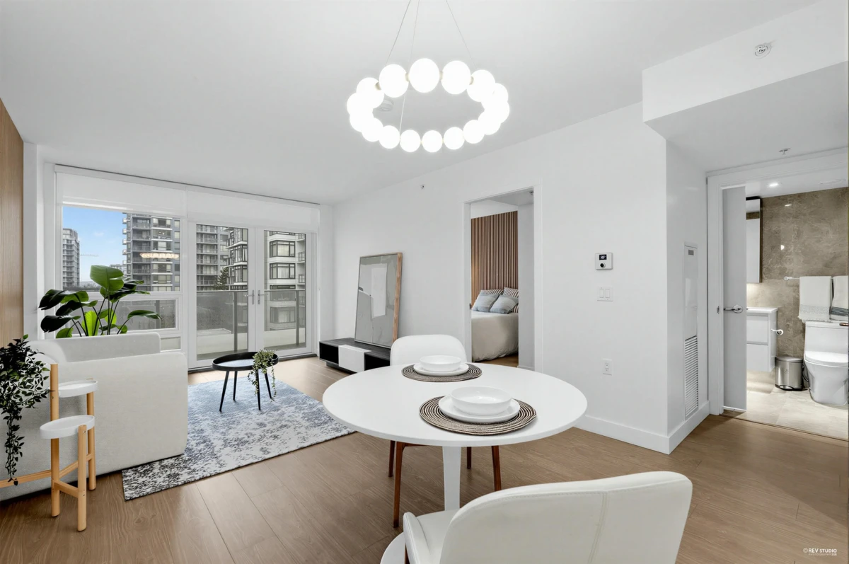 Living Room Photo of 616 6328 No. 3 Road, Richmond, BC