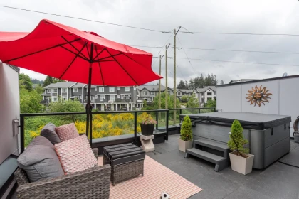 Outdoor Deck Photo of 102 3503 Gislason Avenue, Coquitlam, BC