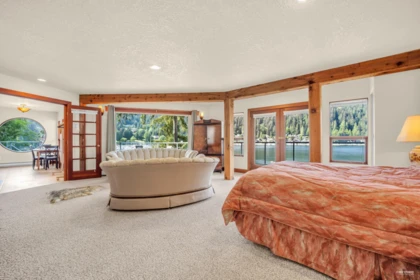 Garage Interior Photo of 2136 Lockehaven Road, North Vancouver, BC