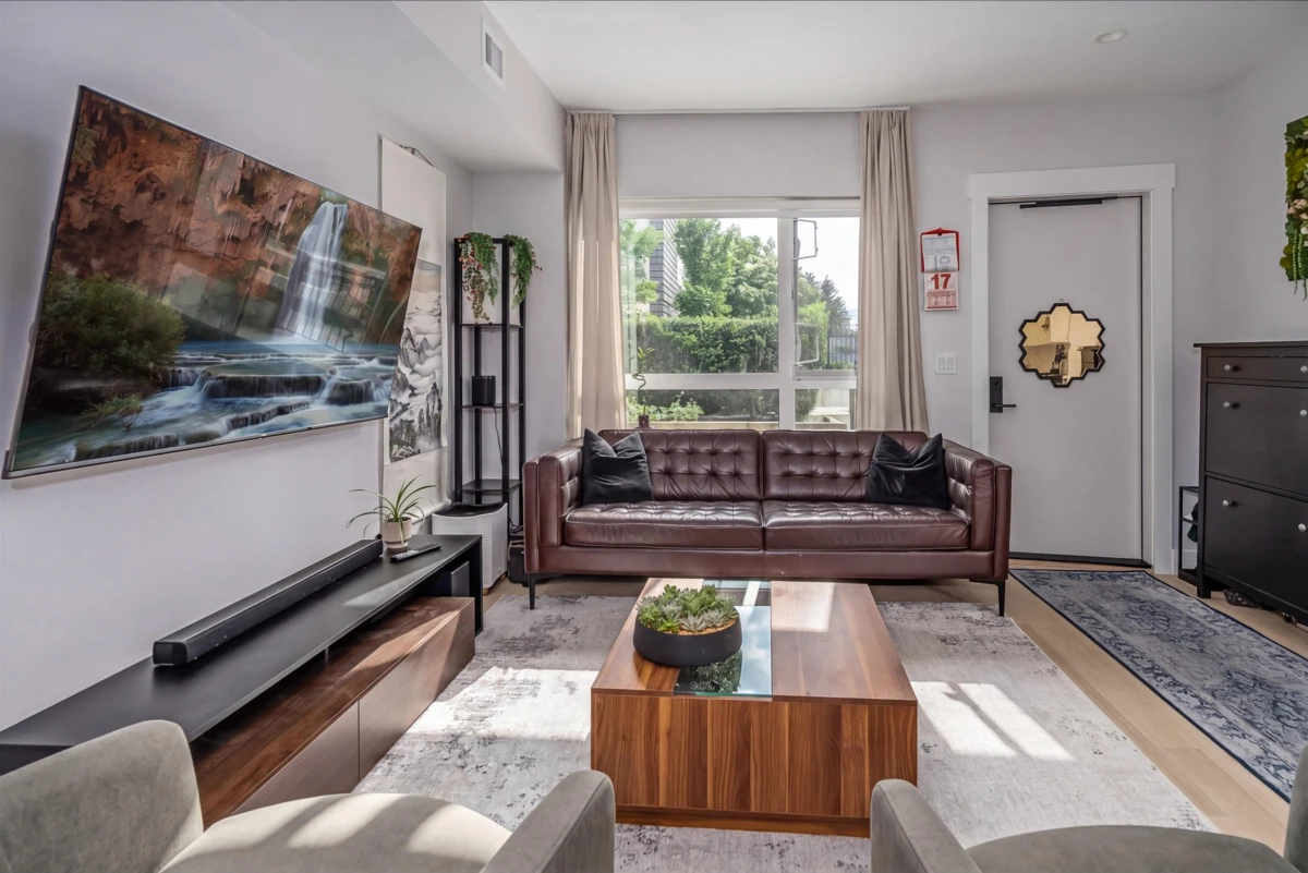 Family Room Photo of 109 12040 Plaza Street, Maple Ridge, BC