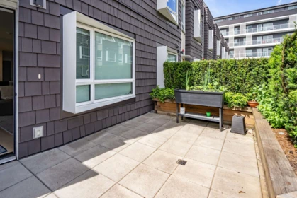 Aerial View of 109 12040 Plaza Street, Maple Ridge, BC