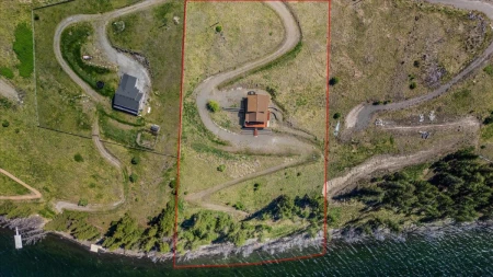 Aerial View of 8605 Old Kamloops Road, No City Value, BC