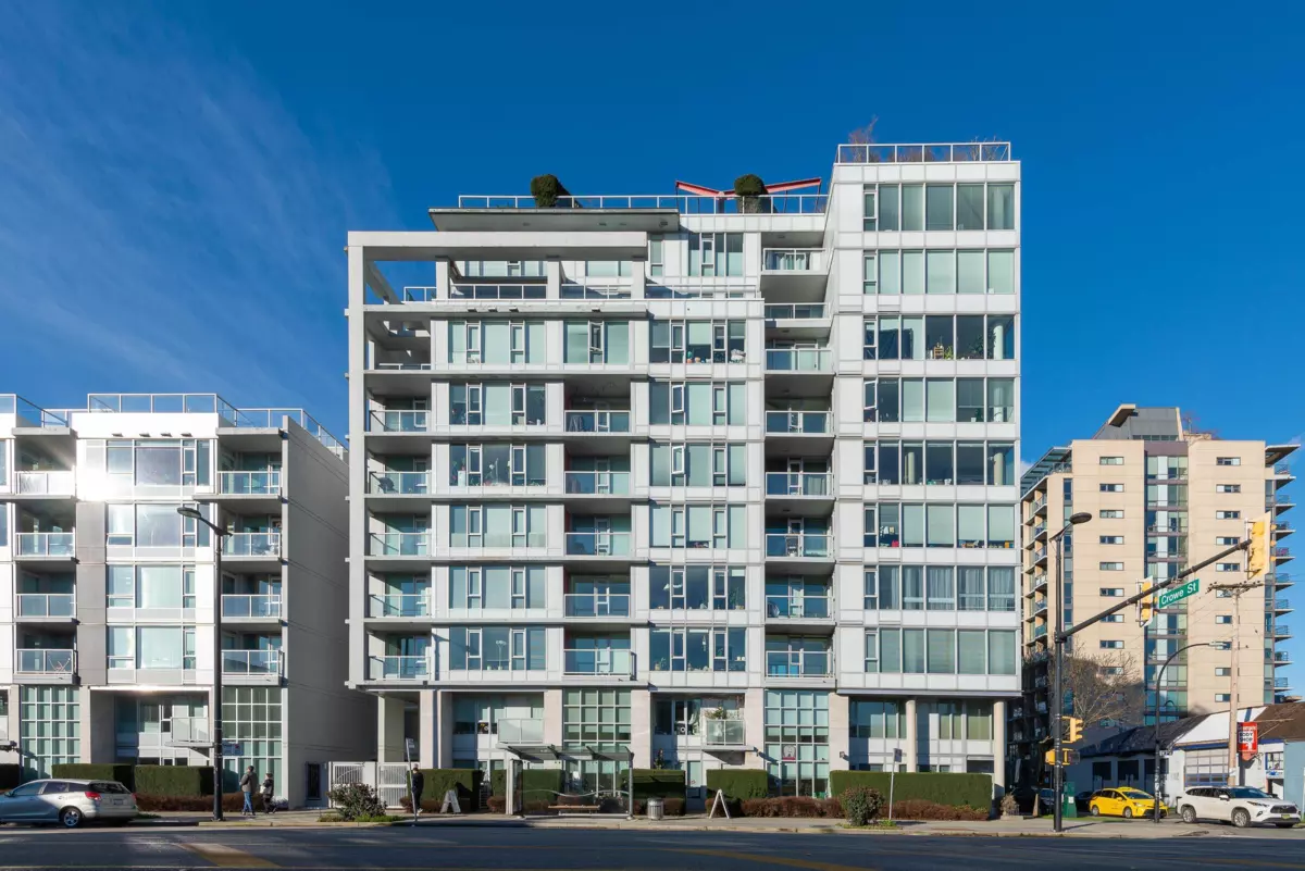 Exterior Rear Photo of 301 1887 Crowe Street, Vancouver, BC