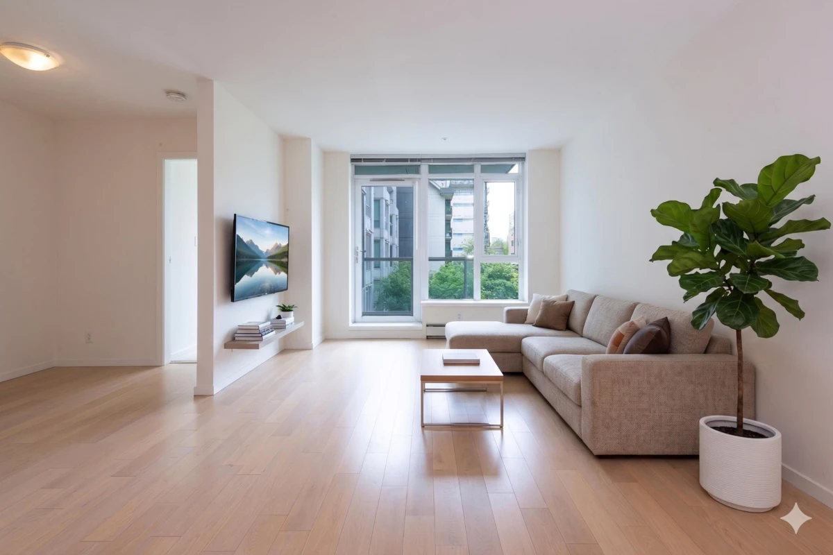 Family Room Photo of 301 1887 Crowe Street, Vancouver, BC