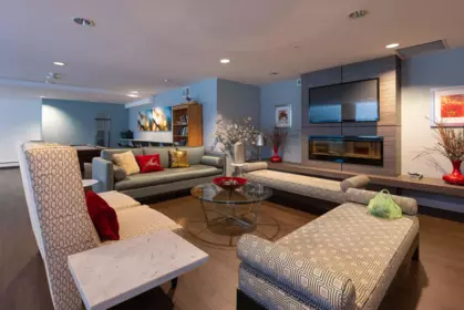 Basement Recreation Room Photo of 301 1887 Crowe Street, Vancouver, BC