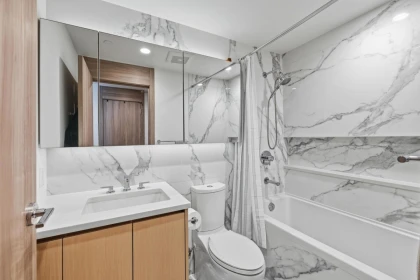 Basement Recreation Room Photo of 306 4880 Lougheed Highway, Burnaby, BC