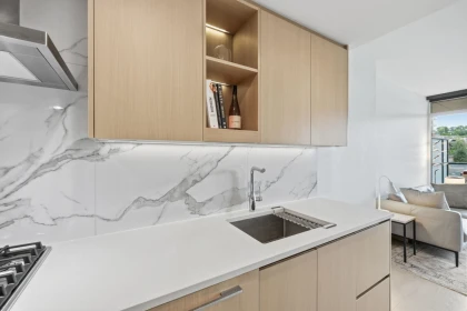 Kitchen Island Photo of 306 4880 Lougheed Highway, Burnaby, BC