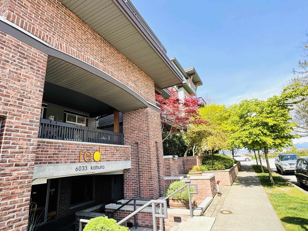 Exterior Rear Photo of 116 6033 Katsura Street, Richmond, BC
