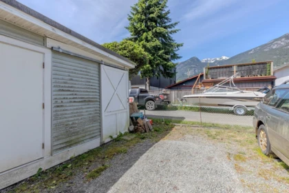 Aerial View of 38807 Britannia Avenue, Squamish, BC