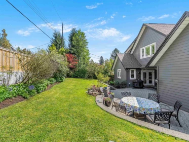Aerial View of 938 Beaumont Drive, North Vancouver, BC