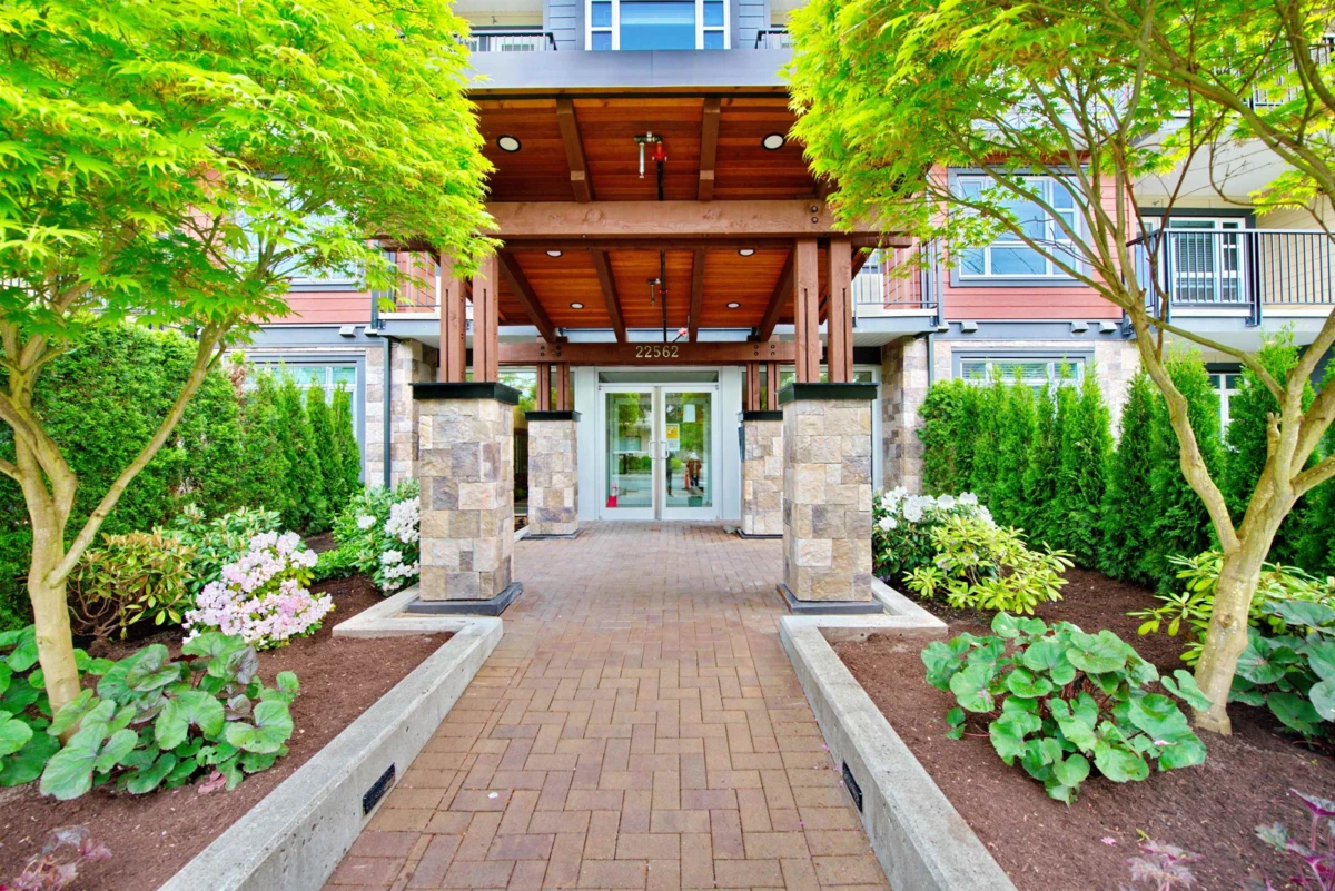 Exterior Rear Photo of 203 22562 121 Avenue, Maple Ridge, BC