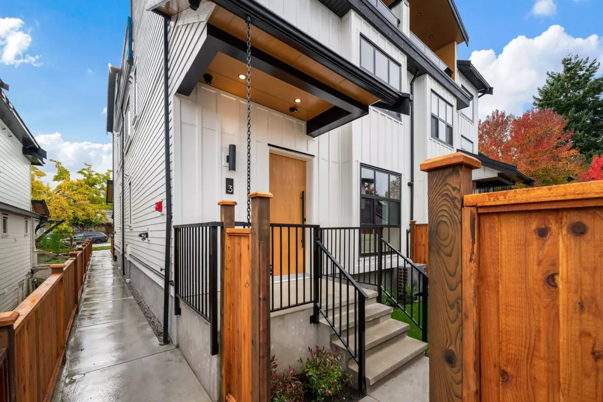 Exterior Rear Photo of 3 3065 Charles Street, Vancouver, BC